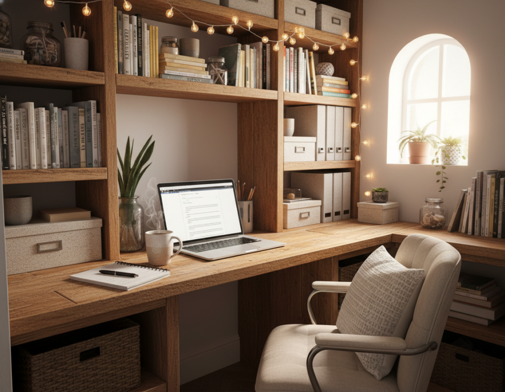 A Closet Workspace Surprisingly Worked Better Than Expected