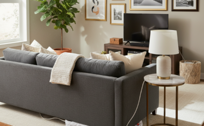 hide extension cords
