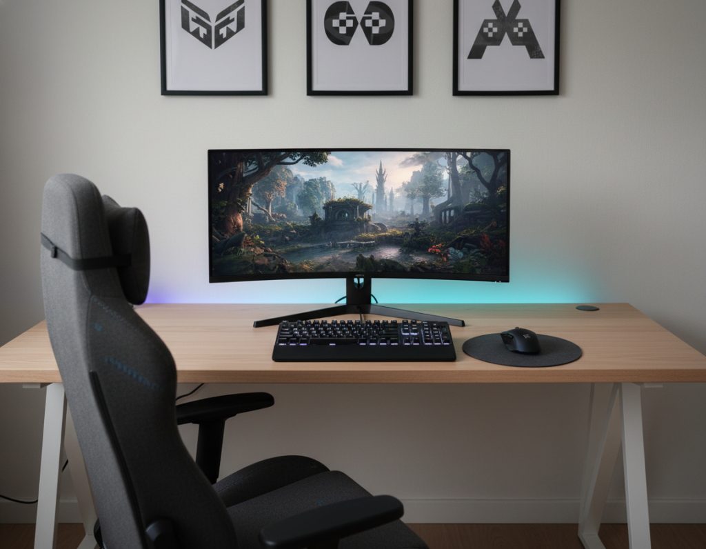 A Minimal Gaming Area Still Feels Immersive With These Changes