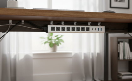 under desk power strip