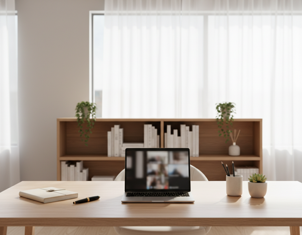 A Cleaner Background Makes Remote Meetings Feel More Professional