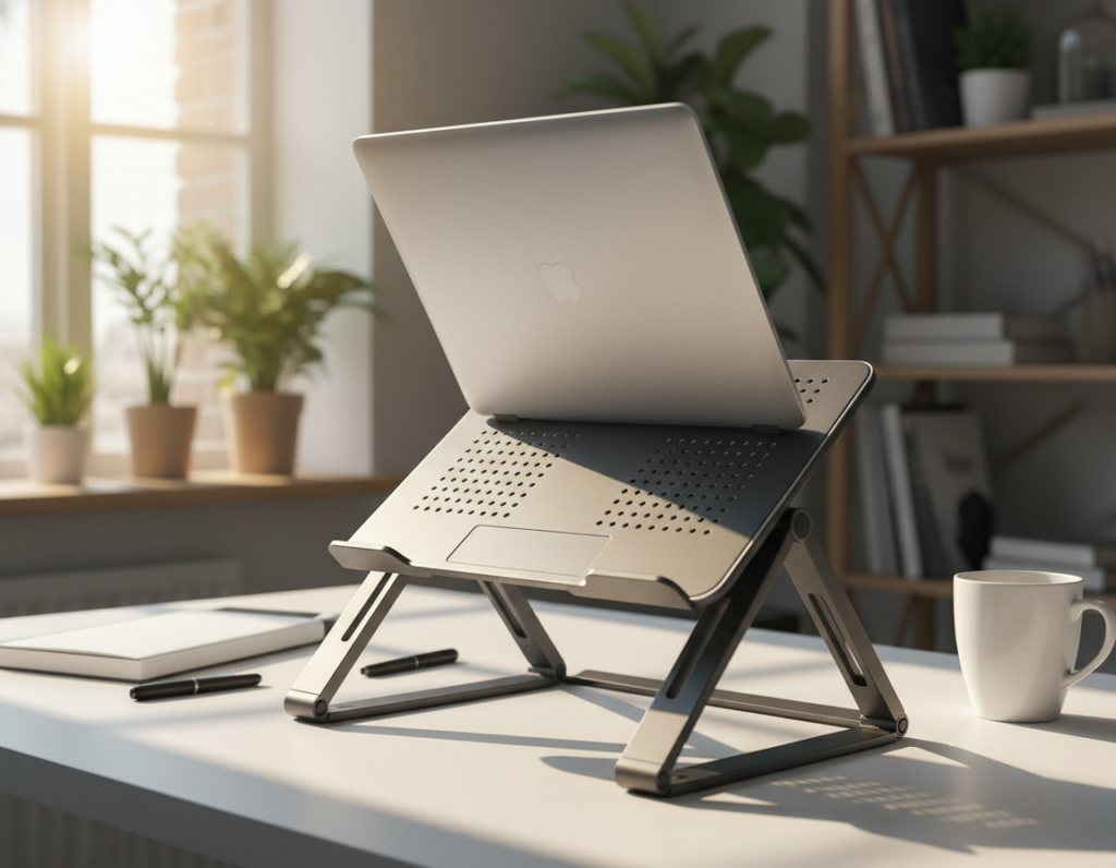 Portable Laptop Risers Are Surprisingly Useful for Hybrid Work