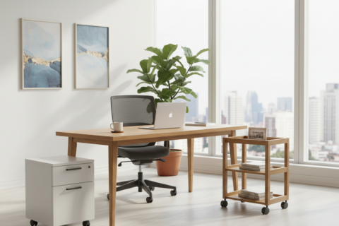 rolling desk ideas