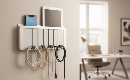 wall cable organizer
